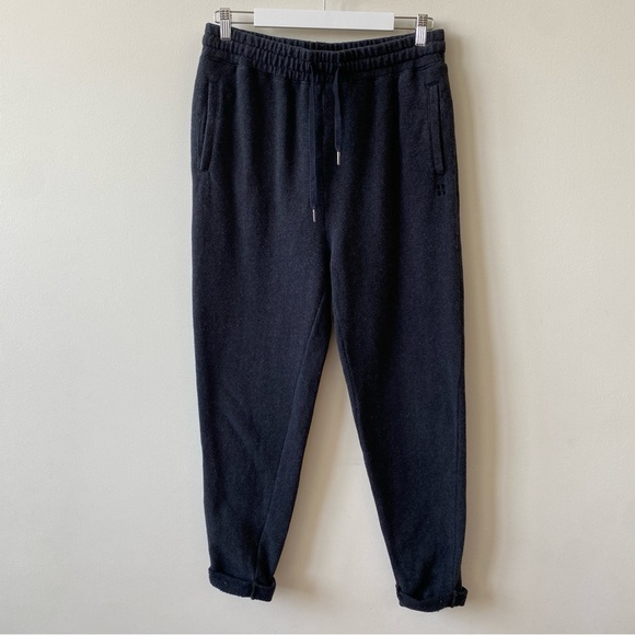 Sweaty Betty Grey Joggers Cuffed Ankle Women’s Size US 12 - Picture 1 of 6